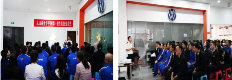 安全無(wú)小事，防患于未“燃”--汽貿(mào)公司開展2025年安全生產(chǎn)月消防培訓(xùn)及滅火綜合應(yīng)急演練